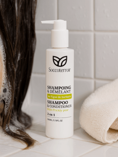 Shampoing & Démêlant 2 en 1 à la Figue de Barbarie – 200 ml