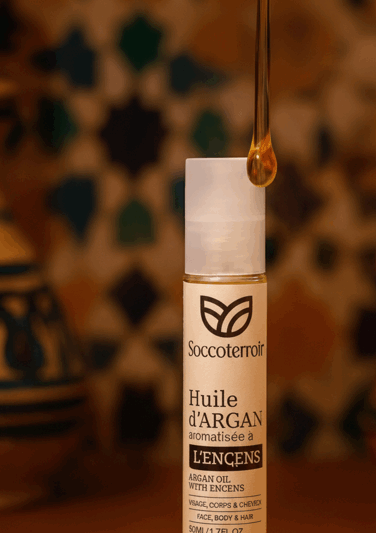 Huile d’Argan à l’Encens – 50 ml