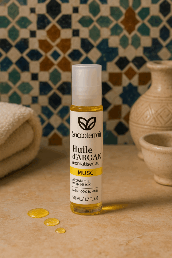 Huile d’Argan au Musc – 50 ml – Image 2