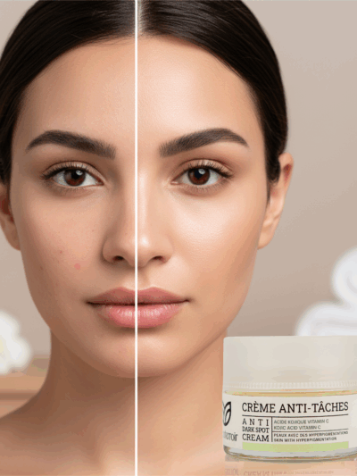 Crème Anti-Taches à l’Acide Kojique & Vitamine C – 50 ml