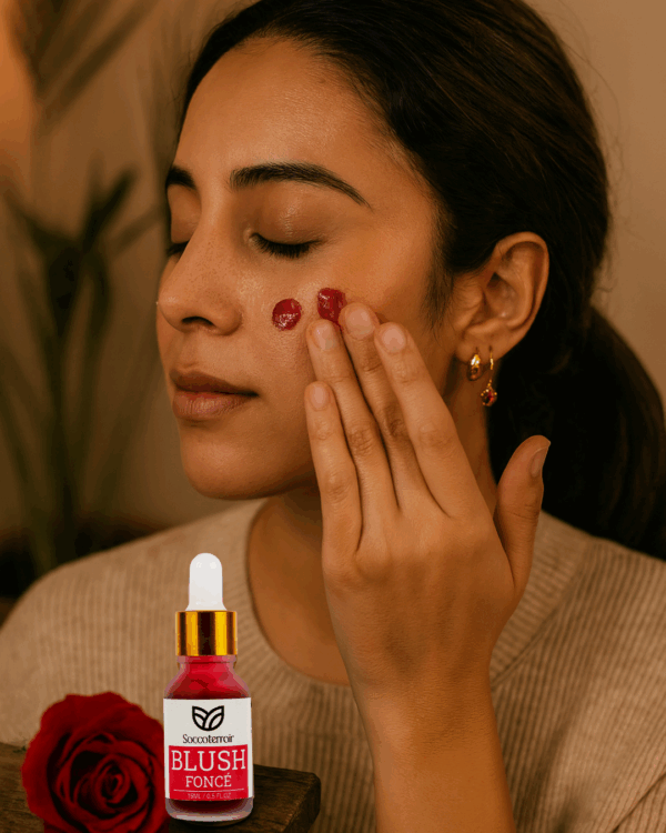 Blush Liquide Rouge Clair & Rouge Foncé – Image 3