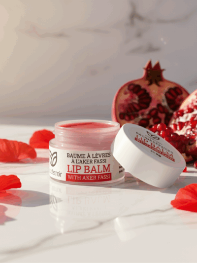 Baume à Lèvres Hydratant Aker Fassi – Rose Coquelicot (5 g)