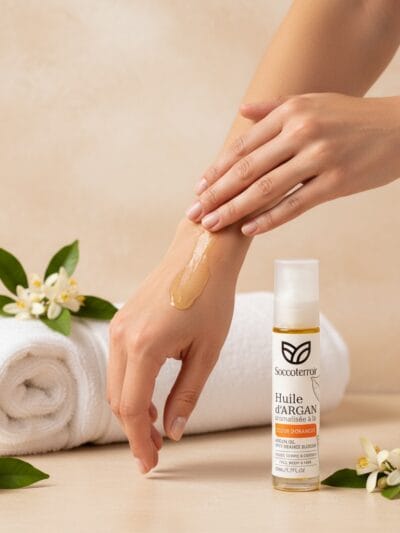 Huile d’Argan à la Fleur d’Oranger – 50 ml