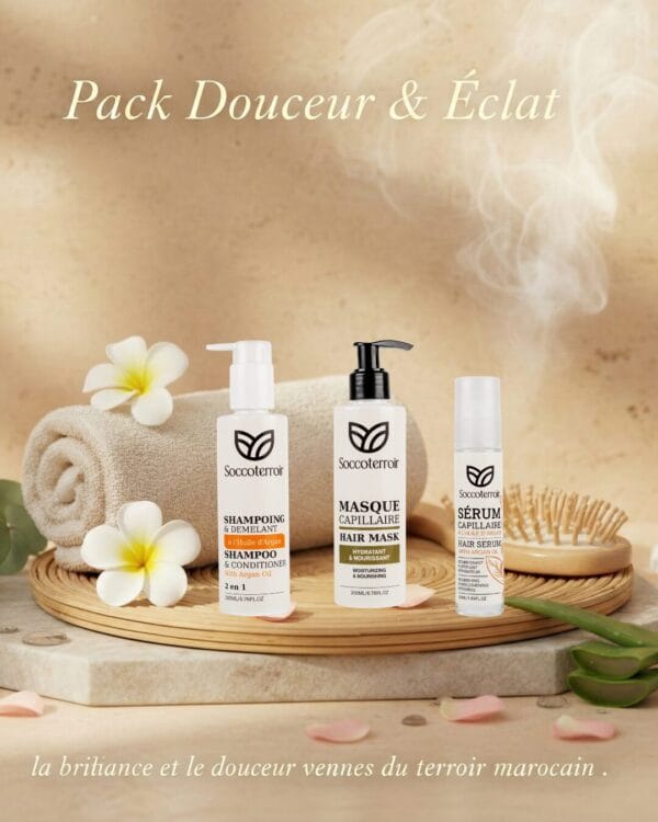 Pack Douceur & Éclat – Routine Capillaire
